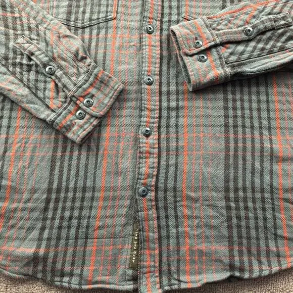 Howler Bros Shirt Adult Large Plaid Button Up Long Sleeve Flannel Casual Men's - Picture 6 of 14